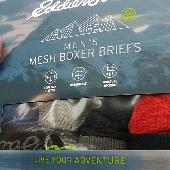 NWT Eddie Bauer 4 Pack Mesh Boxer Briefs Sz Large - Picture 5 of 5